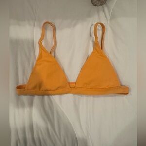 PacSun Orange Triangle Bralette